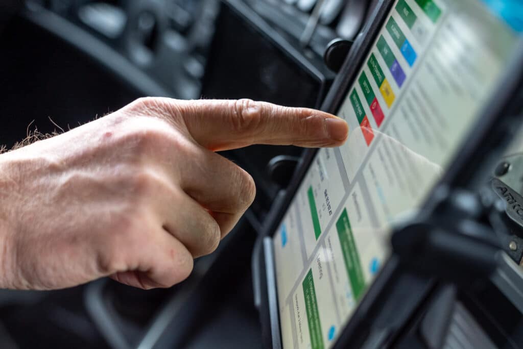 Den Digitale Vognmand - tablet i lastbilen
