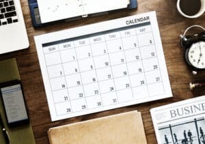 Fra papirkalender til online kalender