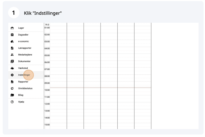 Skærmbillede af CustomOffice arbejdsområdeindstillinger med farvevalg fremhævet.