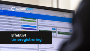 Effektivt timeregistrering program med CustomOffice
